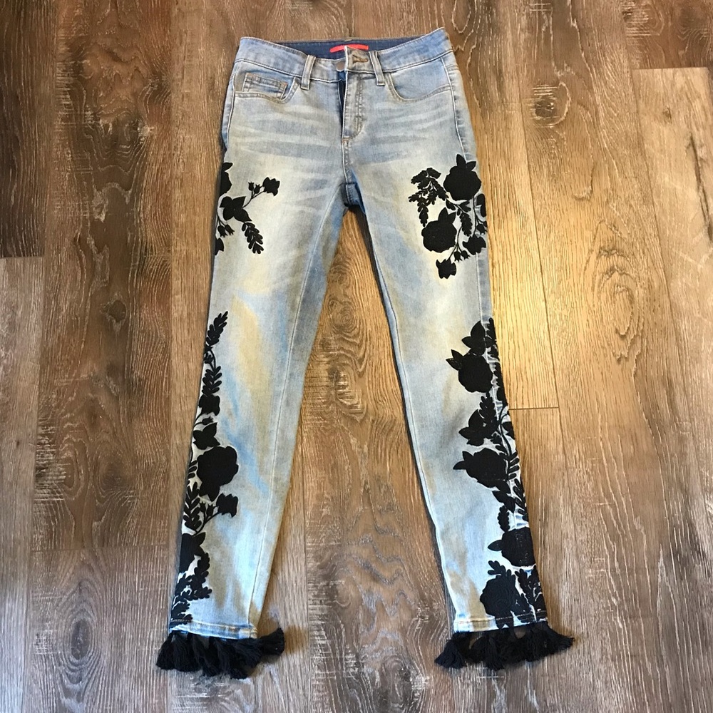 Chelsea and violet jeans